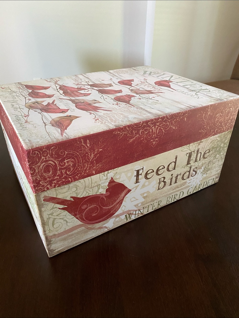 Bob's Boxes Decorative Storage Box - Winter Pallet